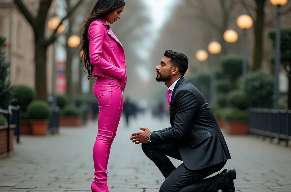 Men Bowing to Women